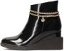 Kazar Enkellaarzen met afneembare ketting Black Dames - Thumbnail 7