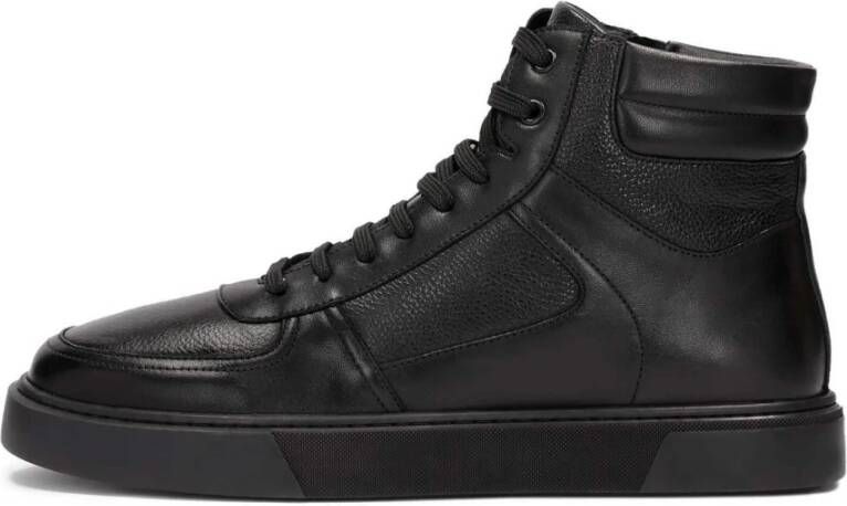 Kazar Geïsoleerde herensneakers in zwarte kleur Black Heren