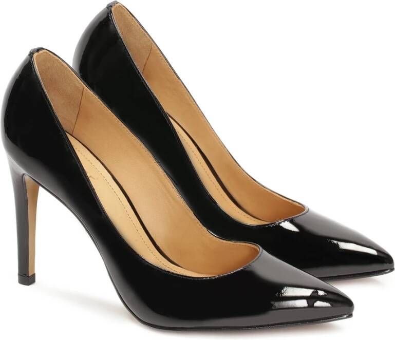 Kazar Gelakte pumps met een slanke hak Black Dames