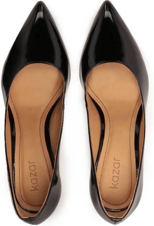 Kazar Gelakte pumps met een slanke hak Black Dames