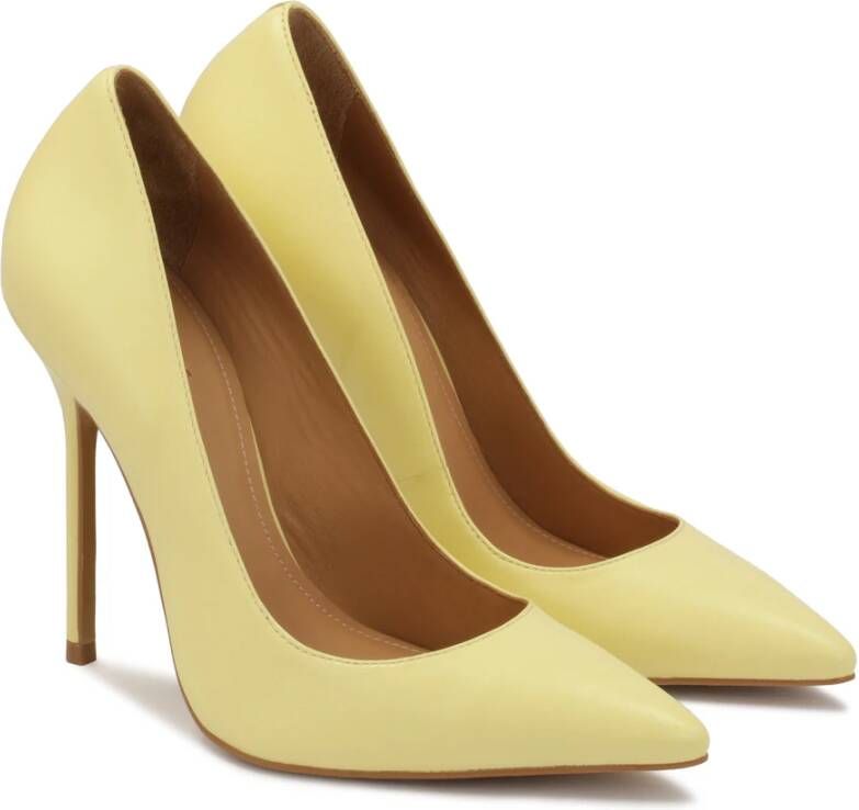 Kazar Gele hoge stiletto pumps Yellow Dames