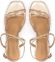 Kazar Gouden Anker Plateau Sandalen Yellow Dames - Thumbnail 4