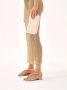 Kazar Gouden flip flop sandalen met elkaar verweven bandjes Yellow Dames - Thumbnail 5
