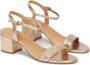 Kazar Gouden lage sandalen met hak Yellow Dames - Thumbnail 3