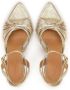 Kazar Gouden leren sandalen met hak - Thumbnail 2