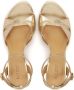 Kazar Gouden leren sandalen met hak - Thumbnail 2