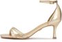 Kazar Gouden leren sandalen met lage hak - Thumbnail 2