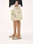 Kazar Gouden platte sandalen met lage hak Yellow Dames - Thumbnail 5