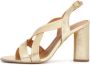 Kazar Gouden sandalen met brede banden - Thumbnail 2