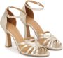 Kazar Gouden sandalen met een stabiele hak Yellow Dames - Thumbnail 3