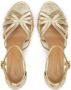 Kazar Gouden sandalen met ingebouwde hakken Yellow Dames - Thumbnail 5