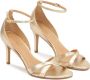 Kazar Gouden sandalen met twee kruisende banden Yellow Dames - Thumbnail 3