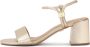 Kazar Gouden sandalen met unieke sluiting - Thumbnail 2