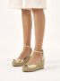 Kazar Gouden sandalen op anker bedekt met jute koord Yellow Dames - Thumbnail 4