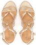 Kazar Gouden stiletto sandalen met dunne bandjes Yellow Dames - Thumbnail 5