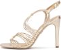 Kazar Gouden stiletto sandalen met dunne bandjes Yellow Dames - Thumbnail 6