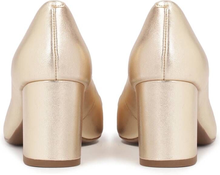 Kazar Gouden tijdloze post pumps Yellow Dames