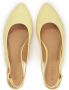 Kazar Heldergele platte pumps met open hiel Yellow Dames - Thumbnail 4