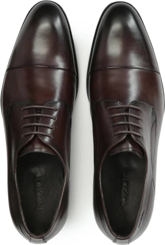 Kazar Heren halve pak schoenen in bruine kleur Brown Heren