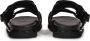 Kazar Heren leren slippers in zwart Black Heren - Thumbnail 3