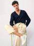 Kazar Heren minimalistische off-white leren sneakers White Heren - Thumbnail 6