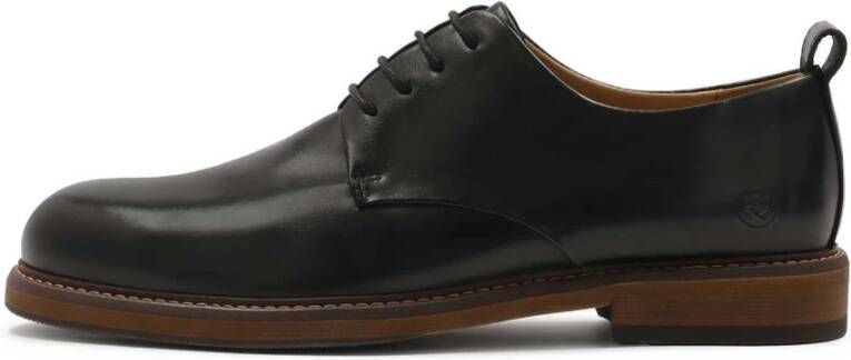 Kazar Heren semi-formele schoenen in zwarte kleur