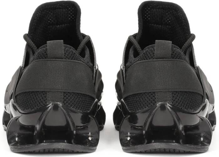 Kazar Heren sneakers gemaakt van gecombineerde materialen Black Heren