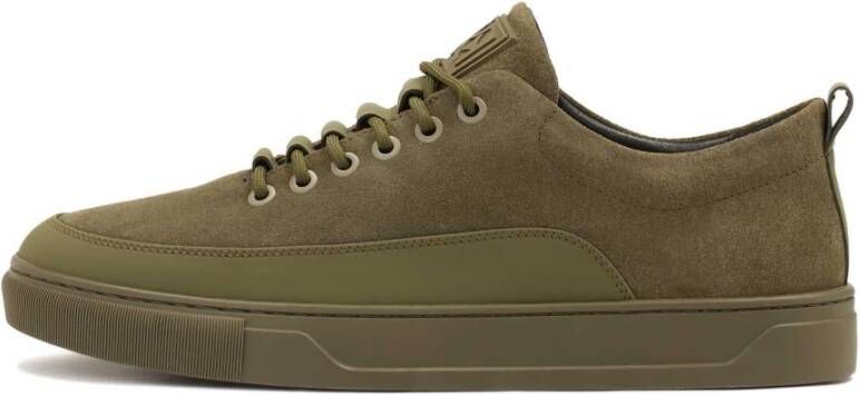 Kazar Heren sneakers in khaki kleur