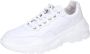 Kazar Studio Heren Synthetisch Leren Sneakers White Heren - Thumbnail 5