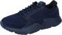 Kazar Studio Heren Textiel Sneakers Blue Heren - Thumbnail 9