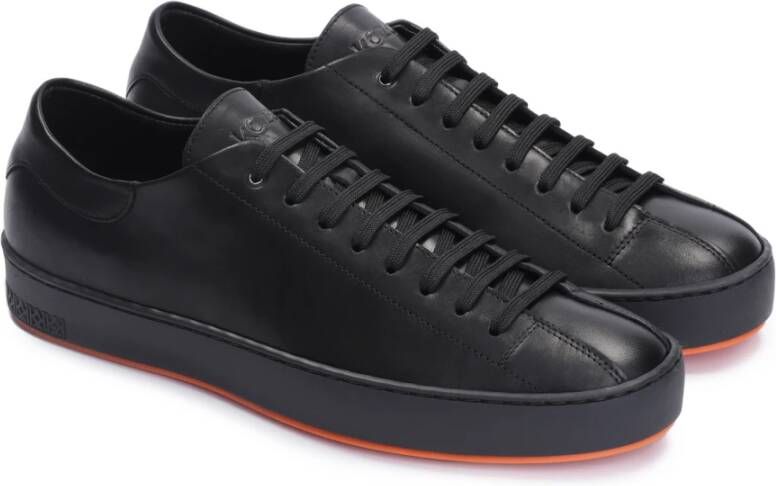 Kazar Heren veterschoenen van zwart graanleer Black Heren
