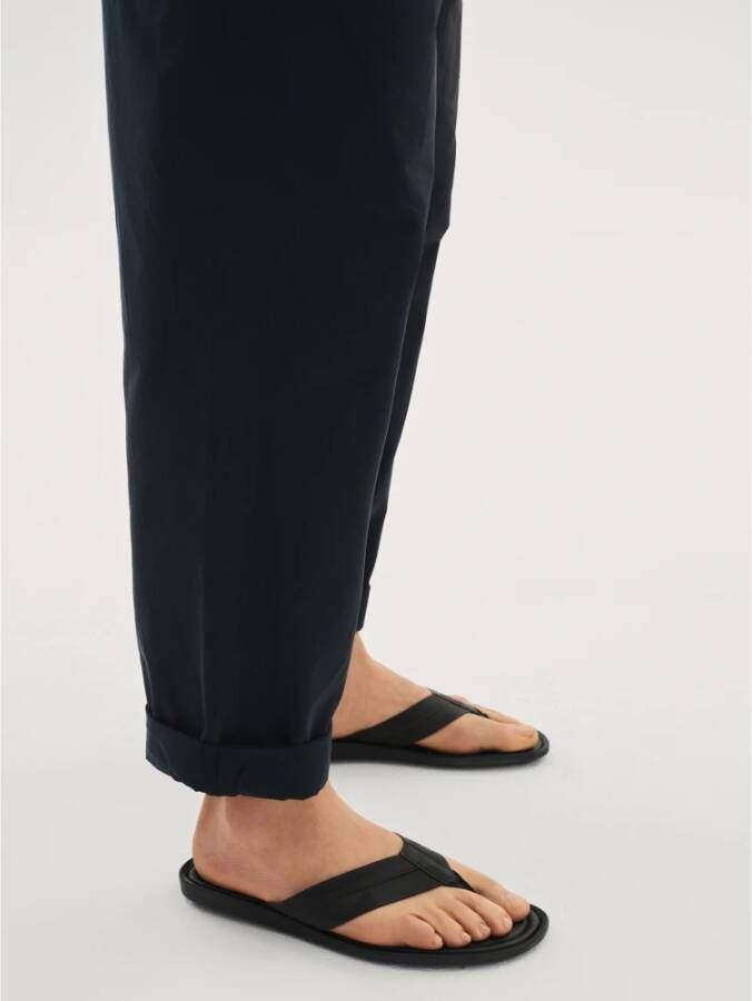 Kazar Heren zwarte teenslippers Black Heren