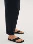 Kazar Heren zwarte teenslippers Black Heren - Thumbnail 9