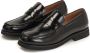 Kazar Herenstudio Zwarte leren loafers Black Heren - Thumbnail 4