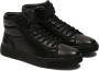 Kazar Hoge sneakers gemaakt van natuurlijk leer in zwart kleur Black Heren - Thumbnail 3