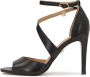 Kazar Hoge stiletto sandalen met een kruisband Black Dames - Thumbnail 6