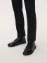 Kazar Mannen hoge zwarte nubuck sneakers versierd met monogrammen - Thumbnail 5