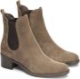 Kazar Instaplaarzen met een dikke hak Beige Dames - Thumbnail 2