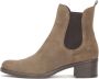 Kazar Instaplaarzen met een dikke hak Beige Dames - Thumbnail 5