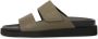 Kazar Khaki teenslippers met twee bandjes - Thumbnail 2