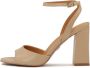Kazar Klassieke beige sandalen op een paal - Thumbnail 2