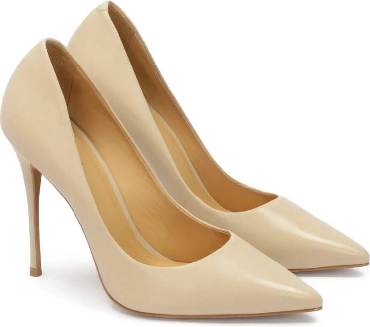 Kazar Klassieke Beige Stiletto Pumps Beige Dames