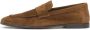 Kazar Klassieke bruine suède loafers - Thumbnail 2