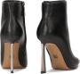 Kazar Klassieke laarzen met zwarte en zilveren hakken Black Dames - Thumbnail 4