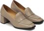 Kazar Klassieke leren pumps in taupe kleur Beige Dames - Thumbnail 3
