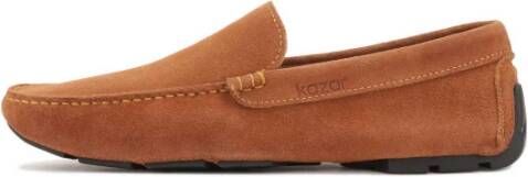 Kazar Klassieke mocassins gemaakt van suède rijden mocs