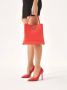 Kazar Klassieke rode pumps met puntige neus Red Dames - Thumbnail 5
