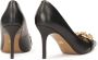 Kazar Klassieke zwarte pumps met hak versierd met ketting met kristallen Black Dames - Thumbnail 6
