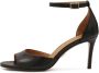 Kazar Klassieke zwarte sandalen met volledige hak - Thumbnail 2