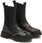 Kazar Laarzen met instap bovenwerk versierd met ronde studs Black Dames - Thumbnail 3